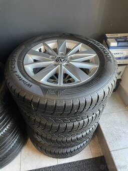 Zimní sada Alu 6J 15 ET 45 - 5X112 VW Golf 7 atd...