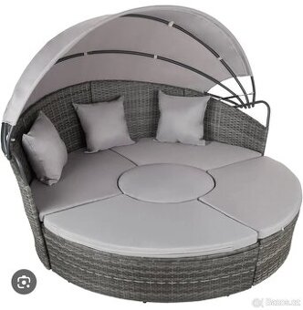 Ratanový ostrůvek Santorin nový nepoužitý