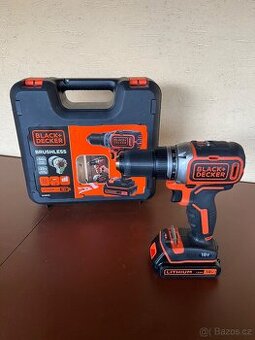 Aku vŕtací skrutkovač Black&Decker BL186K1B2-QW + 2 batérie