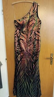 Plesové šaty XXL nádherné nové