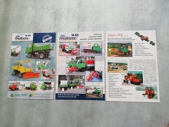 Multicar M25 - prospekty - doprava v ceně
