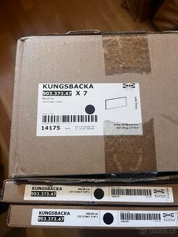 Ikea Kungsbacka antracit – dvířka/čela/sokl Metod