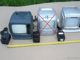 Mini TV s rádiem retro