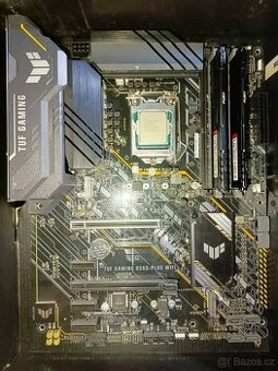 TUF Gaming B560 + i5-11400F + 32Gb DDR4 ram.