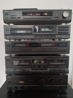 HI-FI SYSTÉM TECHNICS - 5 dílna sestava - TOP DĚLO
