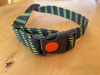 Dog Trace, Obojek guma, černo-zelený ,  23 šířka, NOVÝ