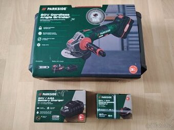 Aku úhlová bruska Parkside - NOVÁ