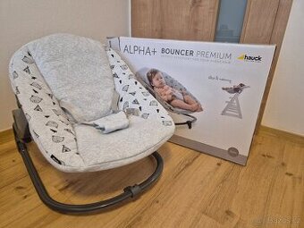 Lehátko Hauck Alpha+ Bouncer Premium 2v1