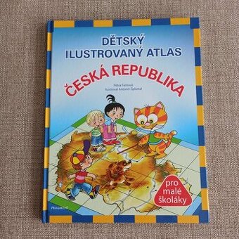 Dětský ilustrovaný atlas Česká republika NOVÝ