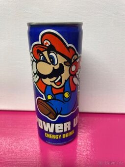 Super Mario Energy drink 2007 NEOTEVŘENÝ VZACNÉ