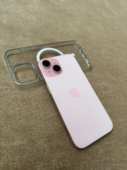 Apple iPhone 15 128Gb Pink Velice zachovalý.