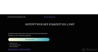 Tvorba webových stránek – rychle a bez starostí