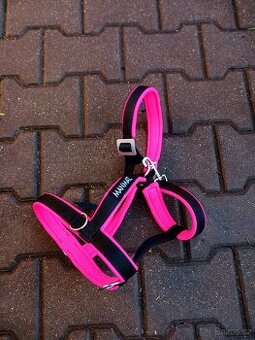 Růžová ohlávka pony