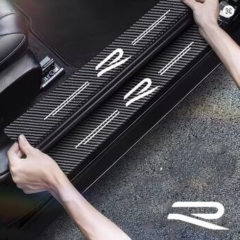 Samolepící ochrana prahů - VW Volkswagen R logo