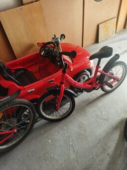 Dětské auto + kolo