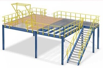 🚧 MONTÁŽ MEZZANINE FLOORS – ŠPANĚLSKO 🇪🇸