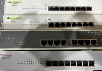 Switch Gbit 8port a 16port - 1
