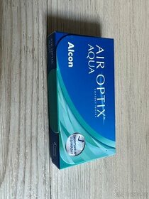 Kontaktní čočky Air Optix Aqua + pouzdra - 1