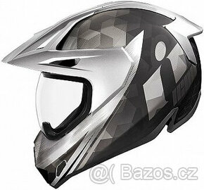 Icon Variant Pro Ascension , enduro helma, vel. L šedo-černá