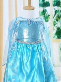 Prodám zcela nový kostým, šaty Elsa, Ledové království