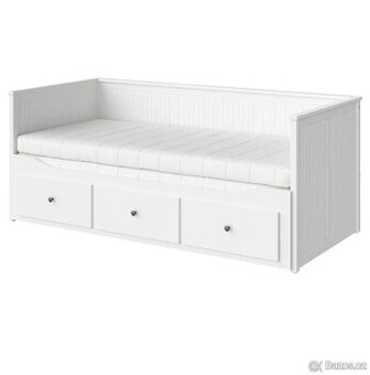 Rozkládací postel, Hemnes, IKEA