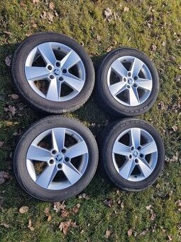 ALU KOLA ILIAS 6,5J X 16“ ET 46 ORIGINAL - STŘÍBRNÁ METALÍZA - 1