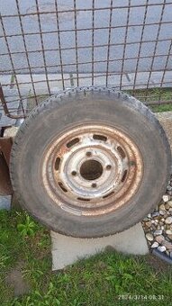 prodám sadu 4 ks kol 165/70 R 13 -ŠKODA 105-120 od.r.v. 81