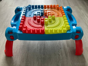 Mega Bloks Mega Skládací hrací stůl s kostkami
