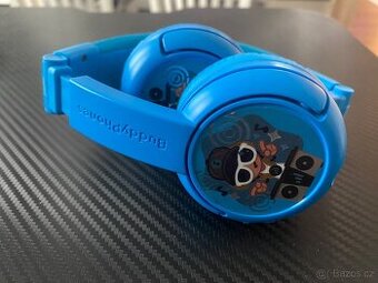 BuddyPhones Play+, světle modrá - bluetooth sluchátka