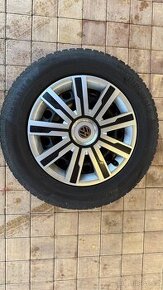 disky 6,5Jx17 ET38 5x112 na zimních pneu. 215/65 R17 99H M+S