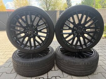 ALU KOLA BORBET 5X112 R18 8J + LETNI PNEU 225/40 R18