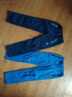 2x softshellové kalhoty vel 134-140 - 1