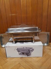 Chafing GN 1/1, HENDI, Kitchen Line, 9L, 600x358x(H)295mm - 1