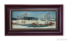 Jan HLADKÝ - "Zimní krajinka" 1999