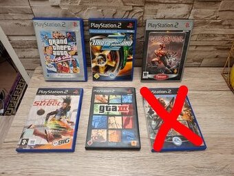 Originální hry pro konzoli PlayStation 2