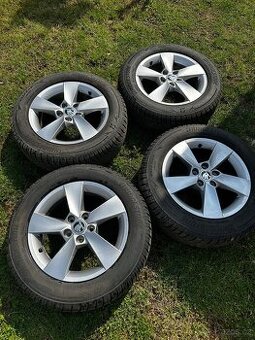 Originál Škoda Fabia 15’’ 5,5Jx15 + zimní pneu 185/65R15