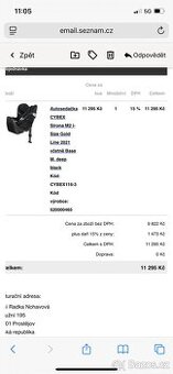 Cybex 0-15kg