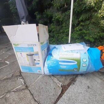 Bazén Bestway (průměr 3m)+ filtrace+krycí plachta - 1
