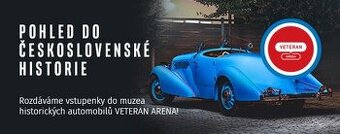Elektronický poukaz do muzea VETERAN ARENA 2025
