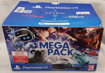 Virtuální realita PS4 - SONY PSVR V2, +kamera, +1x Move ovl.