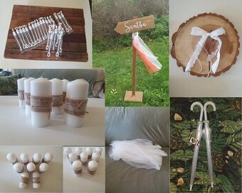 Svatební dekorace a jiné