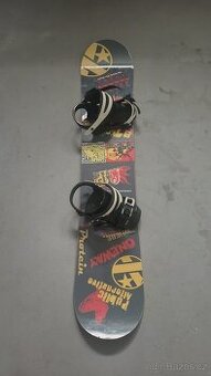 Snowboard a boty