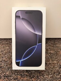 Apple iPhone 16 Pro Max 256gb Black. 95% baterie, zaruka.