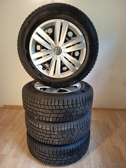 VW/Škoda zimní sada 16“ disky + pneu 205/60R16 –Touran, Shar