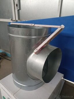 Vzduchotechnika -Odbočka jednostranná 90°  315/250/315 - 1