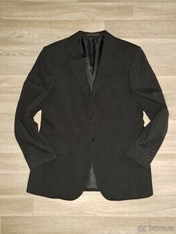 60) Černé sako M&S Man vel M/L (42/44?) -107