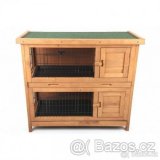 Výroba Králíkárna, králikárna, dva kotce nad sebou, masivní.