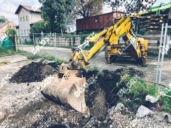 Výkopové a demoliční práce traktorbagrem