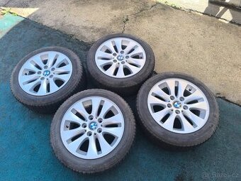 ALU kola 16" zimní Kleber 195/55 r16, originál BMW