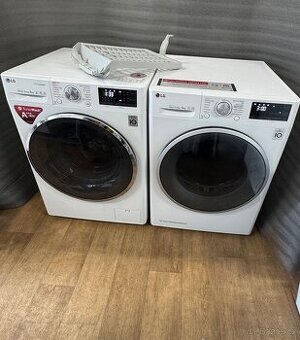 LG set pračka a sušička 9kg, A+++